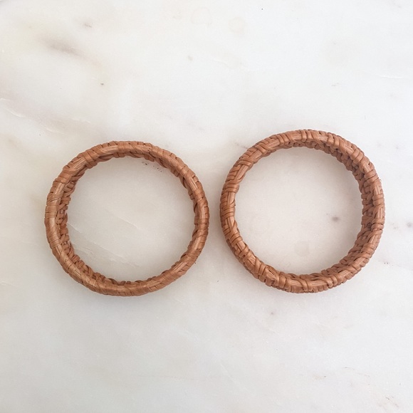 Two Rattan Bracelets - Picture 2 of 2